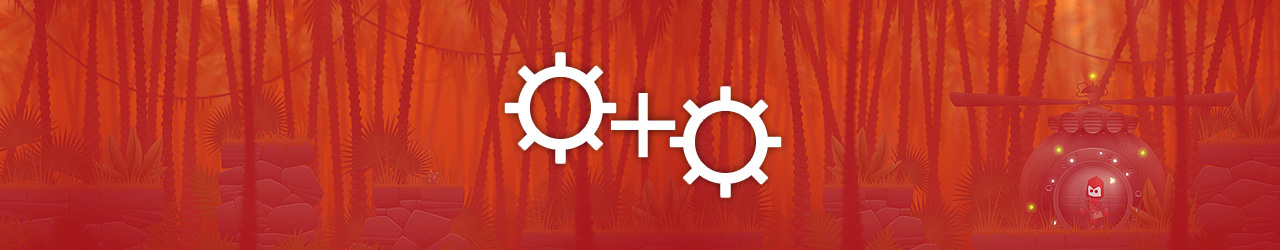 Image de rouage sur fond d'image rougie d'ARI Le testament créateur