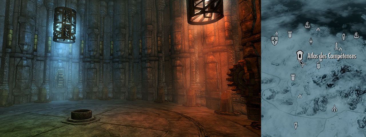 Image du mod Atlas des compétences pour Skyrim